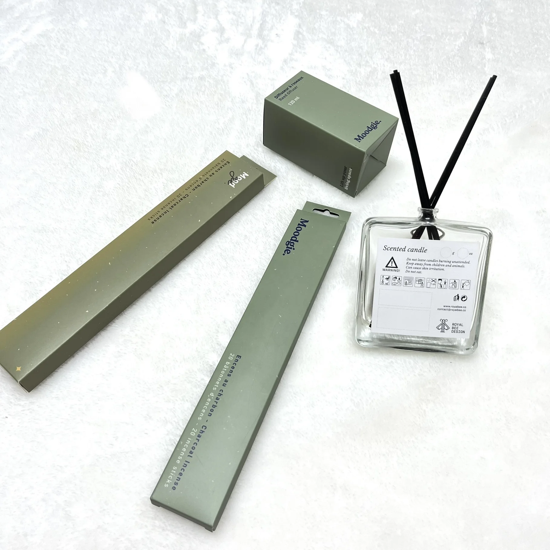 Custom Empty Incense Stick Packing Incense Packaging Gift Boxes for incense packaging box