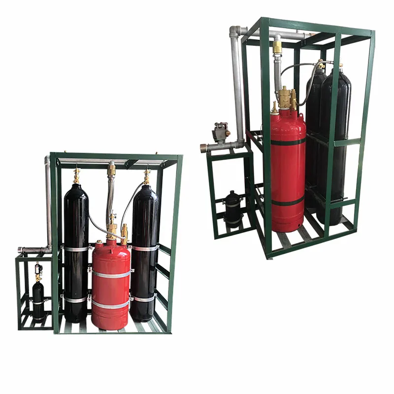 Guangzhou manufacturers hfc227ea piston flow system fm200 fire fighting equipment