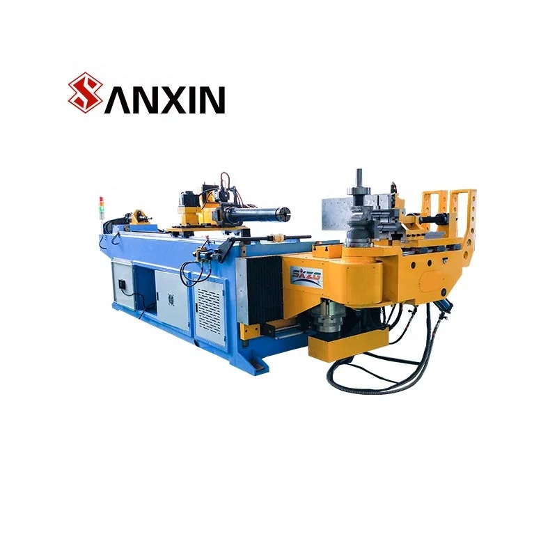 DW-75CNC-4A-2S Hydraulic CNC Pipe Bending Machine And Tube Bending Machine China SanXin
