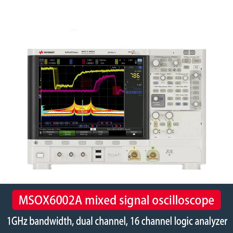 Keysight    Bandwidth 1GHz  2 analog channels  16 digital channels  MSOX6002A  mixed signal oscilloscope