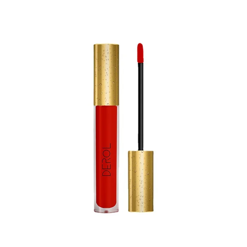 Матовая глазурь для губ от бренда DEROL не легко окрашивается в туман Lipstick16-color Водонепроницаемая длинная