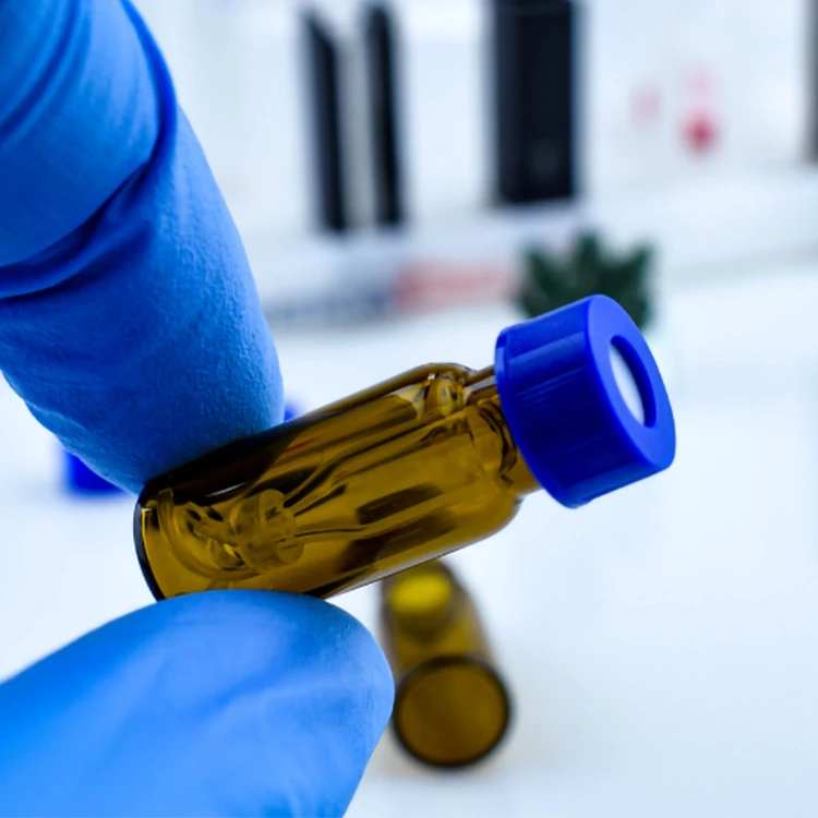 Lab 9mm Screw Neck glass HPLC Vial 250uL conical bottom Micro-Inserts with mandrel interior