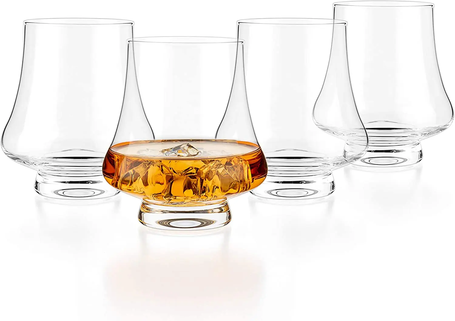 wholesale Handcrafted 260ml Bourbon Whisky Crystal Glass Snifter Wide Tasting Glasses custom whiskey glass