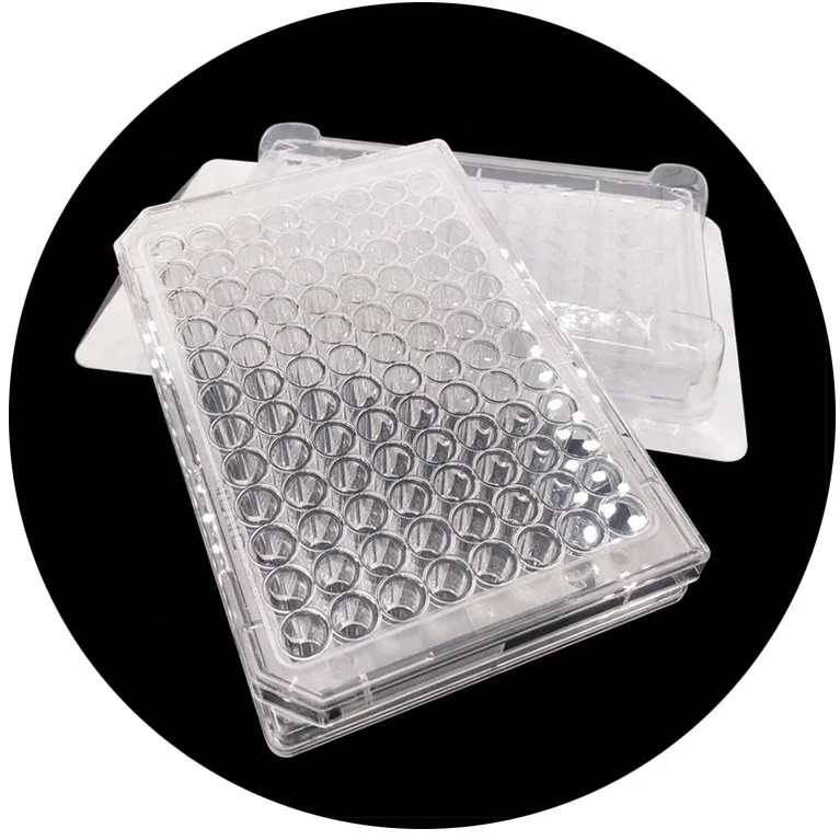 Laboratory Plastic Transparent 0.2ML 2.2ML Labware PCR 96 Well Plate, 96-Well Plate