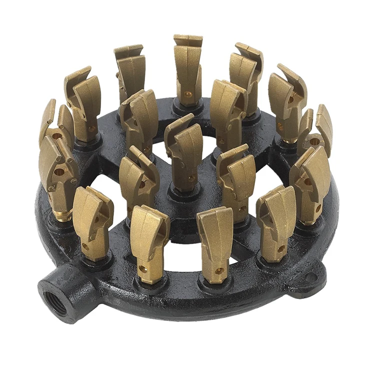 Widely Used Material conforms to industry standard 18 Jets Tips Burner Natural Gas Commercial Jet Burner