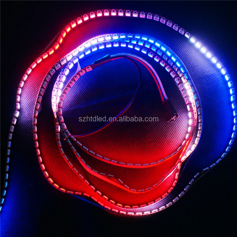 Running SMD 5050 WS2812 REGBIC Horse 144 светодиодные полосы света для гостиной