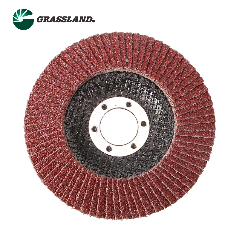 
Grassland MPA EN12413 certified abrasive flap discs 115mm 