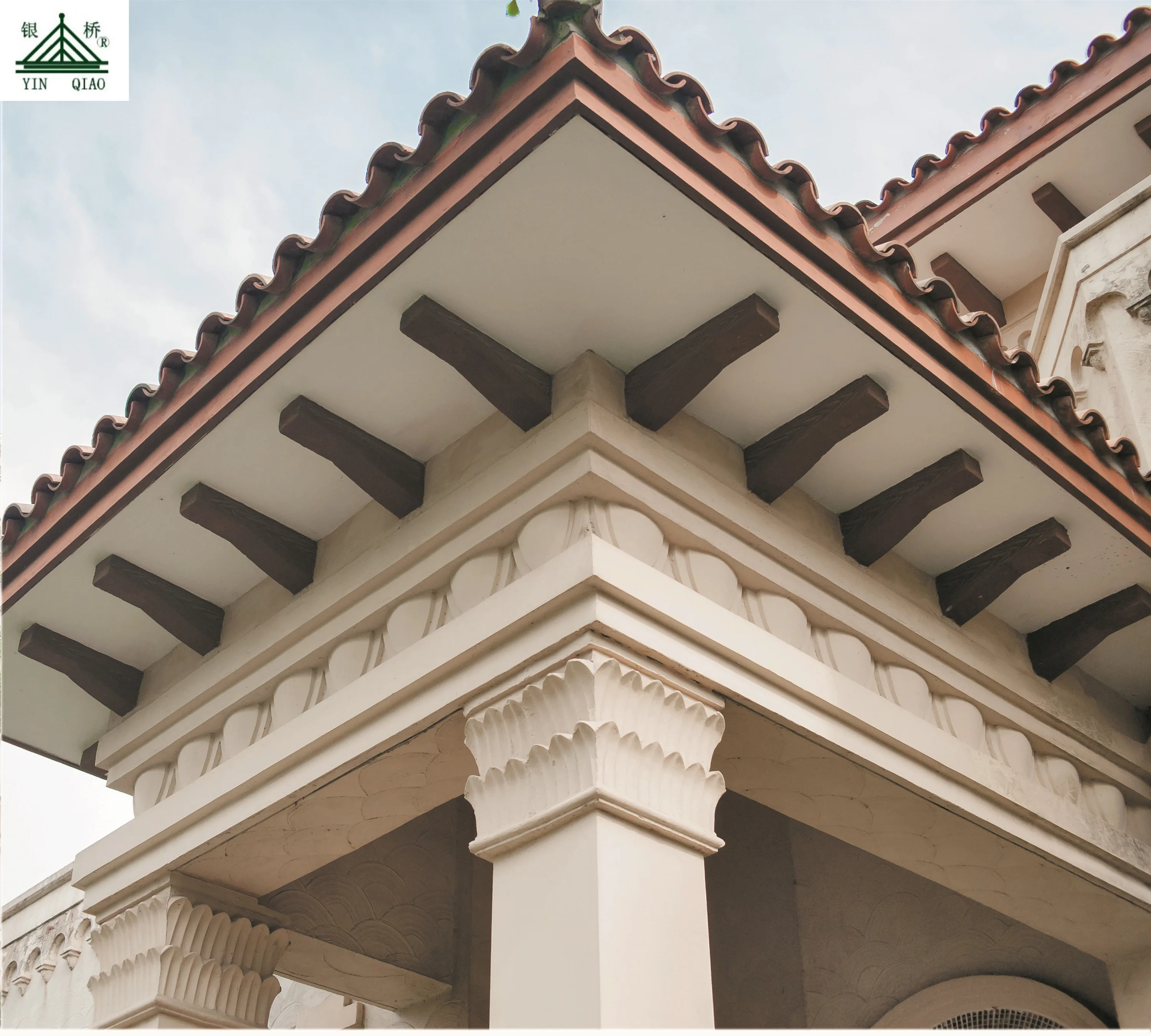 GRG mouldings hotel & villa design -Glass fiber reinforced gypsum Cornice