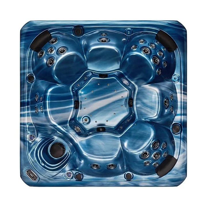 MEXDA Hot Sale Hydro Jet Tub Spa Massage Bathtub Pool Freestanding Large Acrylic Hot Tub WS-694H