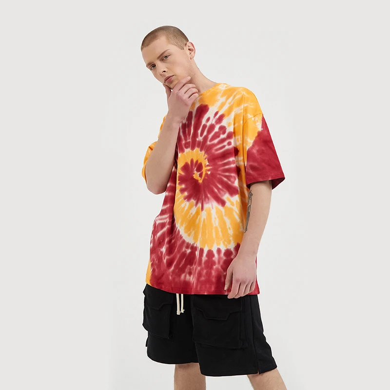 Colorful 3D Tees Psychedelic Tshirt Flashbacks Streetwear Brand Clothes Tie Dye Tops