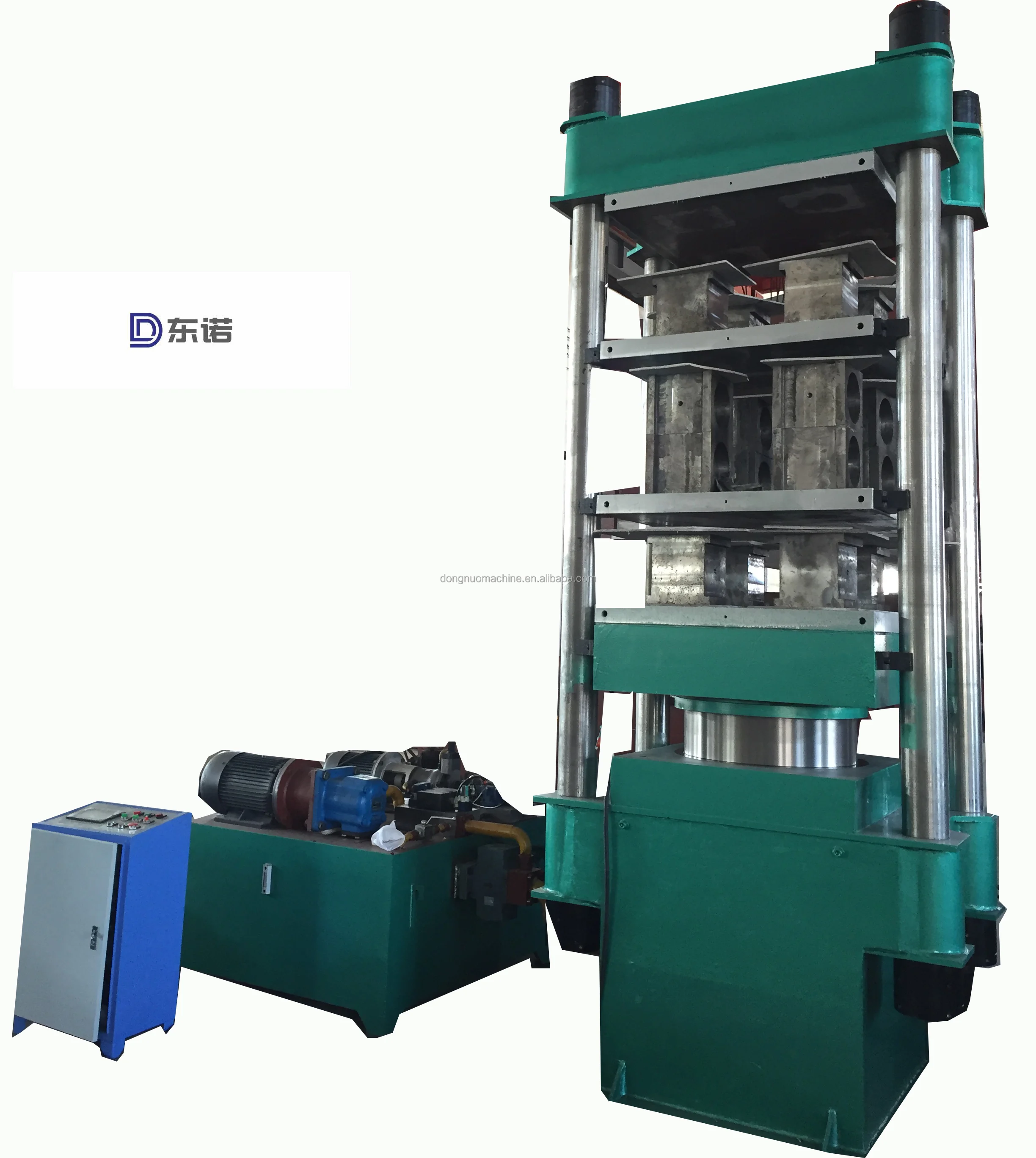 Full automatic Frame Structure Rubber powder wheelbarrow Vulcanizing Press / Solid Tyre Vulcanizing Equipment price