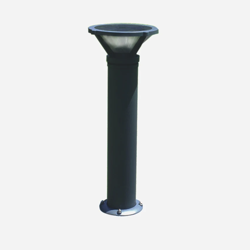 New Factory 8W 10000mah Battery High Power Outdoor LED Solar Bollard Light for Lawn Path Solar Lights from China Suppliers