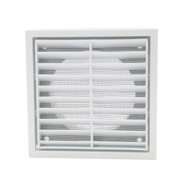 HVAC PP Square Air Vent Diffuser Plastic Multi-directional Adjustable Air Outlet Grille