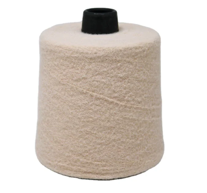 
High Quality Hemp Yarn 0.9cm Imitation Mink Wool Fleece New Nylon Feather Yarn For Clothing Accessories 
