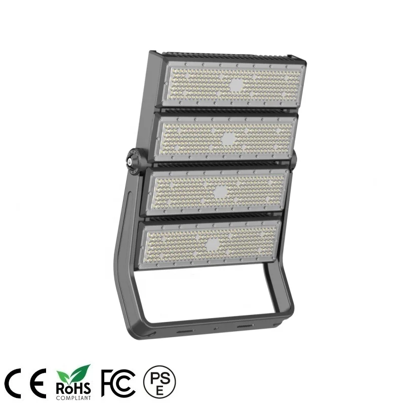 800W LED Stadium Light High Mast Flood Light for Sports Arena IP66 Waterproof