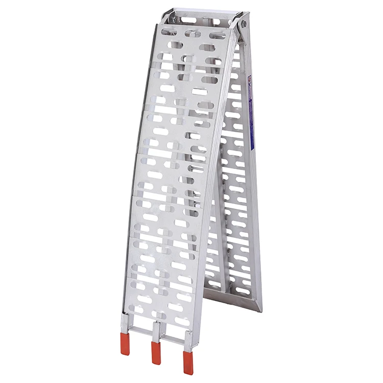
Aluminum Heavy Duty Folding UTV Motorcycle Loading Ramp Maximum Capacity 1500lbs Per Pair 