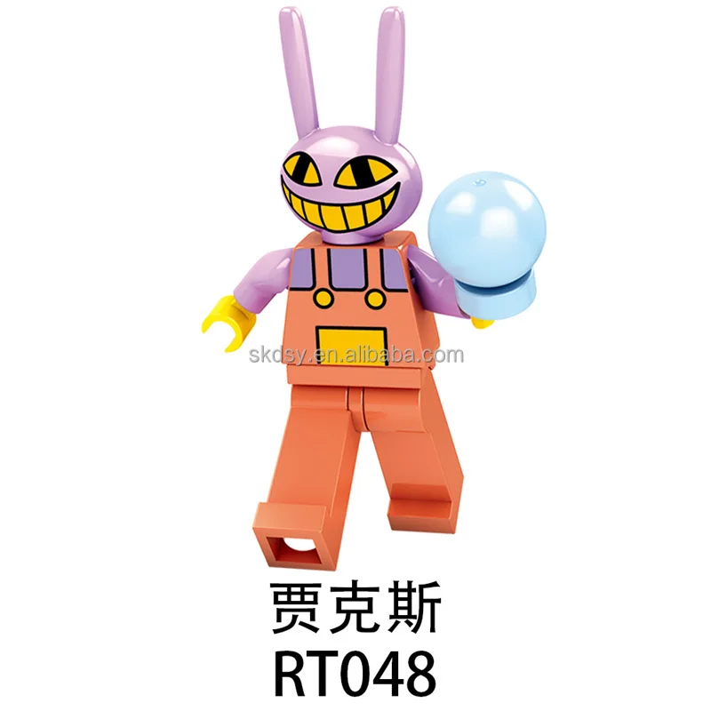 2024 Hot Selling New Kafumo Assembly Building Blocks Set RT046-053 Magical Digital Circus Joker Plastic Model Toys for Children