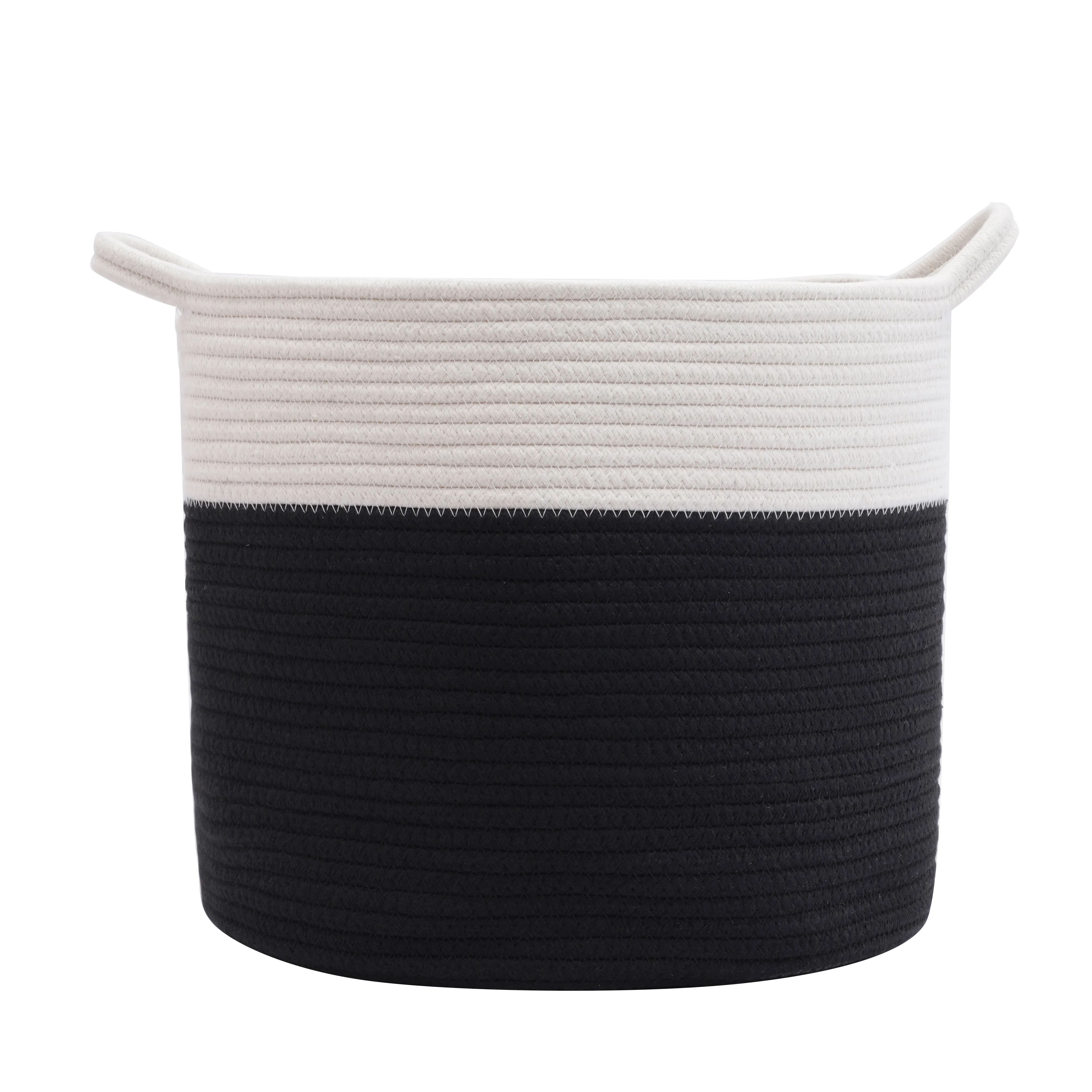 2023 XXL  Laundry  Basket   Cotton Rope Gift Basket Empty for Newborn or Infant Gift for Boy Girl Toy basket for blanket cloth