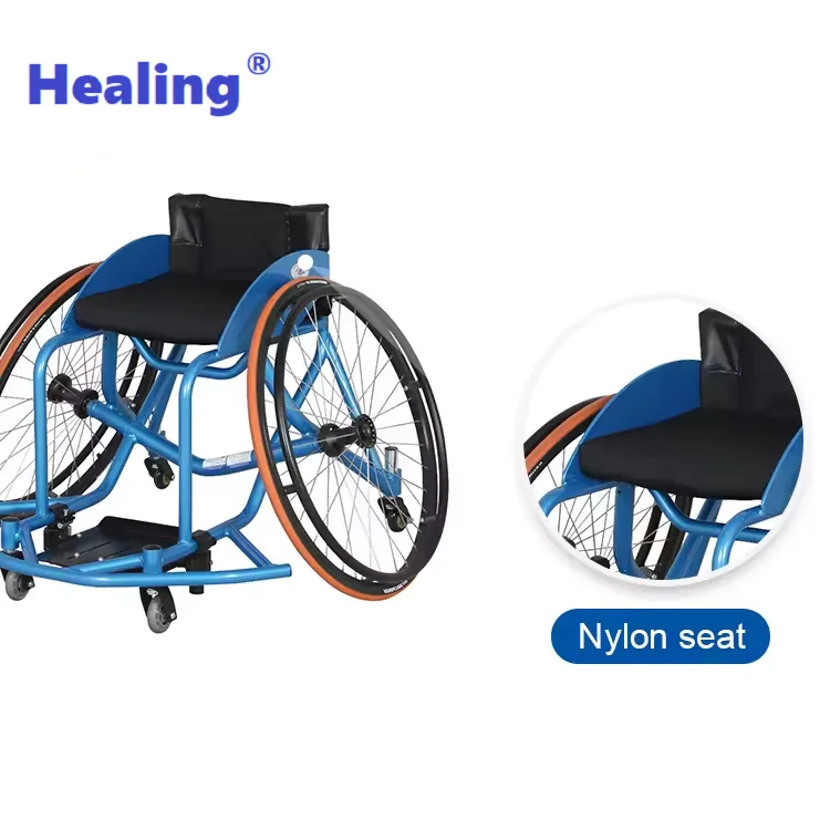 Hot Selling  Easy to Use and Durable aluminum manual sport wheel chair sport wheelchair basketball chairs