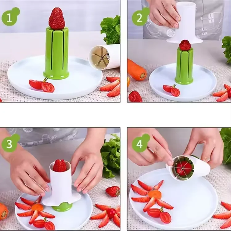 Creative Kitchen Tools Vegetable Cutter Manual Vegetable Chopper Cucumber Cutter Fruit Dispenser Vegetable Slicer