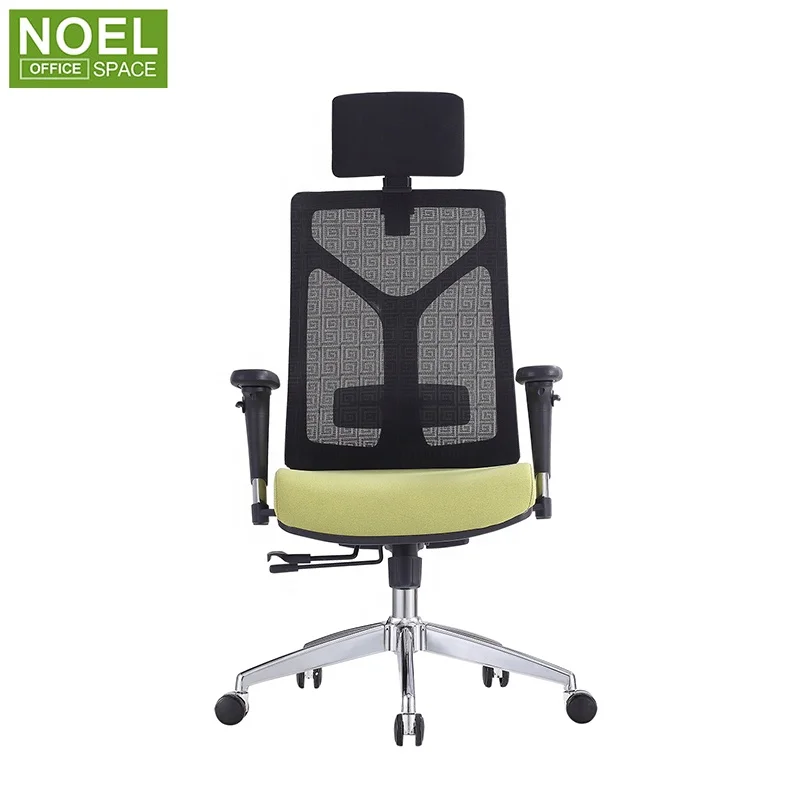 Comfortable gas lift high back 3D arm ergonomic mesh office chair