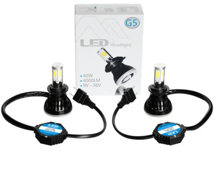 Auto Led Headlight G5 Led Bulb H1 H3 H4 H7 H11 9005 9006 Car Led Headlight