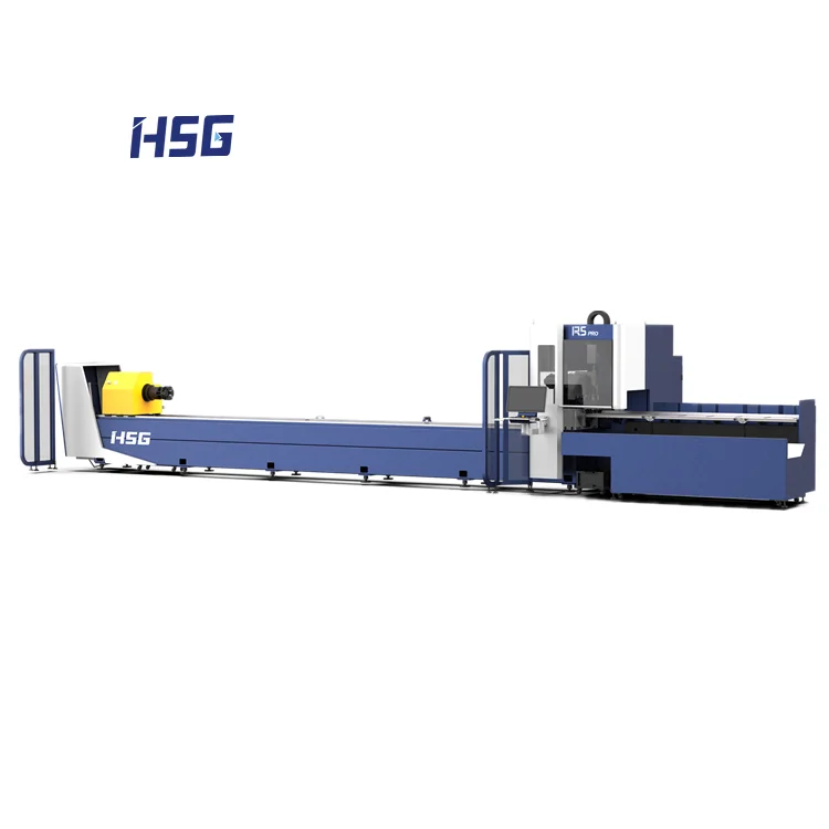 Экономичные машины для лазерной резки металлических труб серии HSG R5 полностью автоматические
