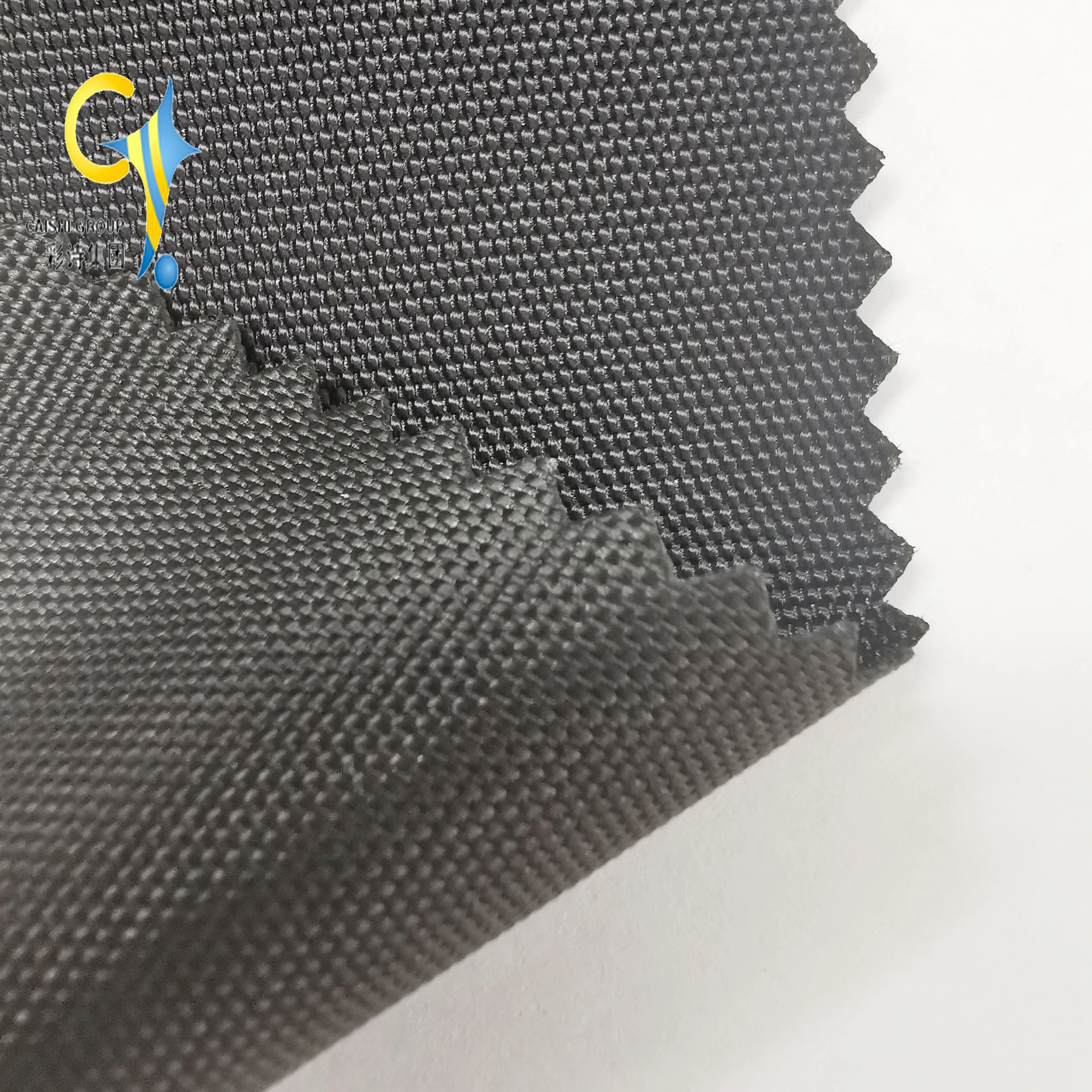 Recycled plastic bottle fabric 600d GUCHI polyester oxford fabric With PU coating outdoor using fabrics