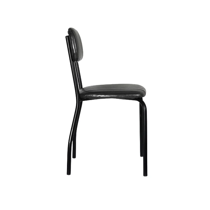 
modern design restaurant chrome metal leg dining room 4 chair chairs 