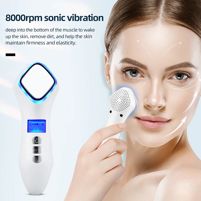 Factory Price Ems Ice Facial Massager Face Roller Facial Massage Machine Skin Lifting Massager Facial