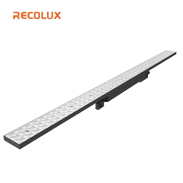 RECOLUX Warehouse Lighting LED Pendant Linear Track Light Tracking System With Lens