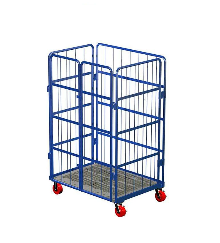 Распродажа, складная тележка для склада, тележка для контейнеров