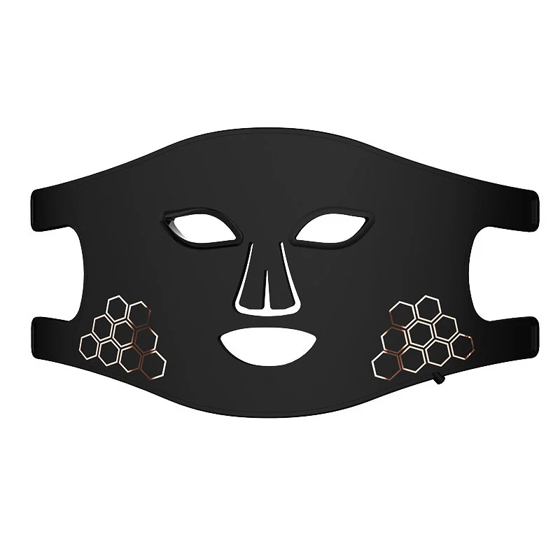 New 2023 home use red light therapy device beauty facial machine led facial mask skin care silicone facial led face mask