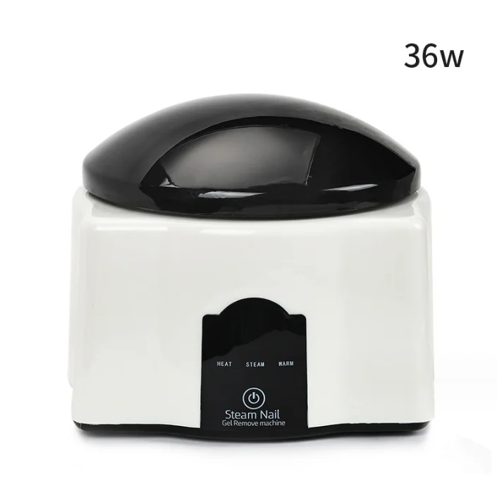 BIN Hot black Steam Off Gel Removal Machine 36W Electric Nail Gel Polish Remover Steamer Nail