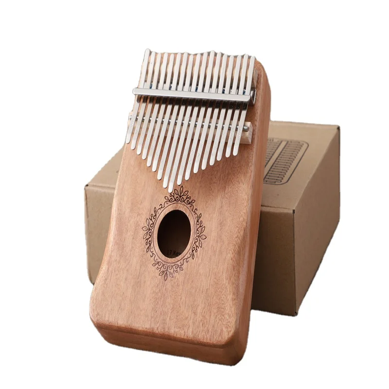 Подарки для детей Nanzhu wood 17 key kalimba diy wooden kalimba Custom LOGO