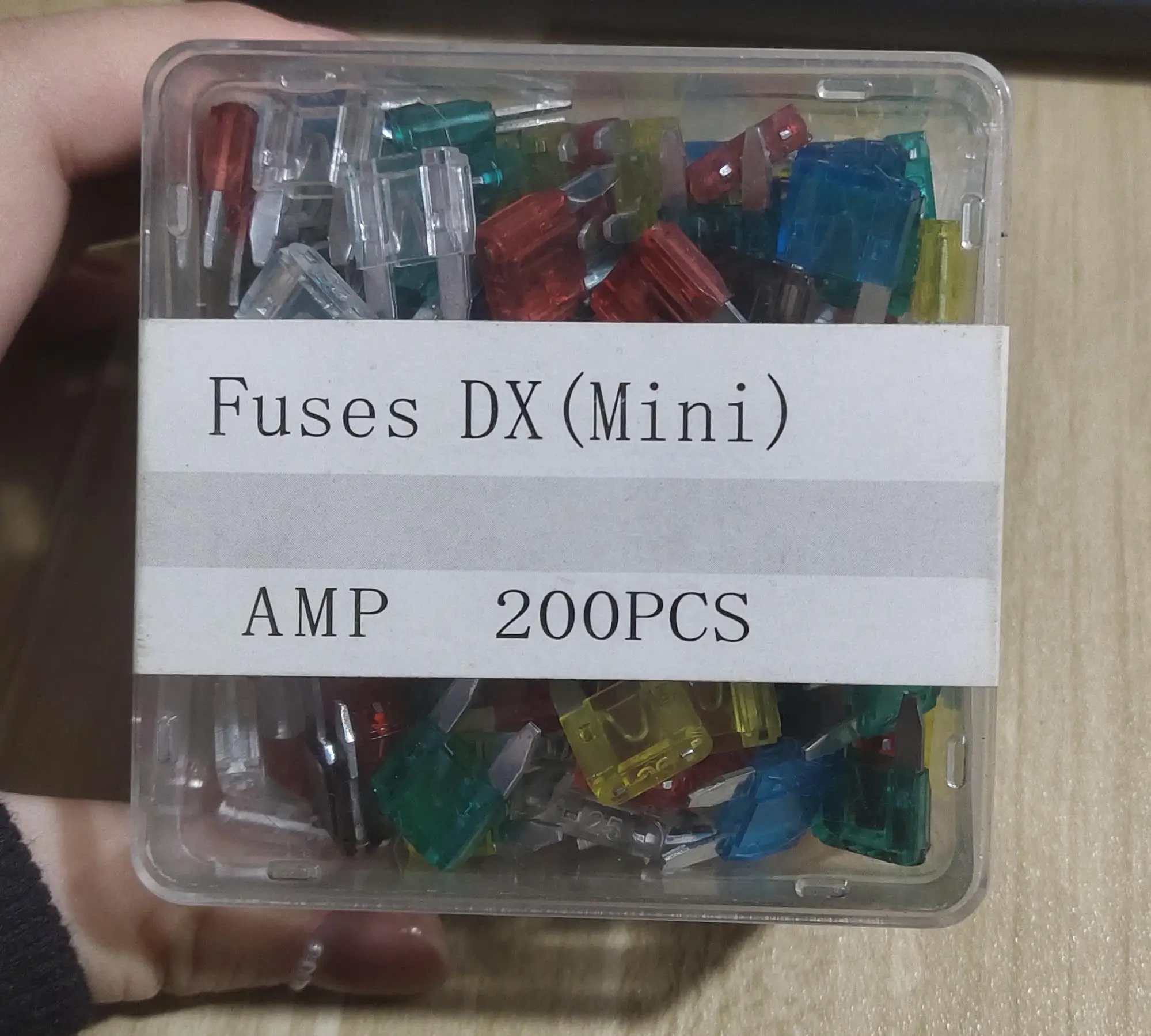 Zinc Car Blade Fuse Standard Mini Low Profile Auto Blade Fuses 5A 7.5A 10A 15A 20A 25A 30A