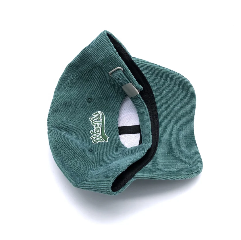 fashion 6 panel custom embroidery corduroy baseball cap