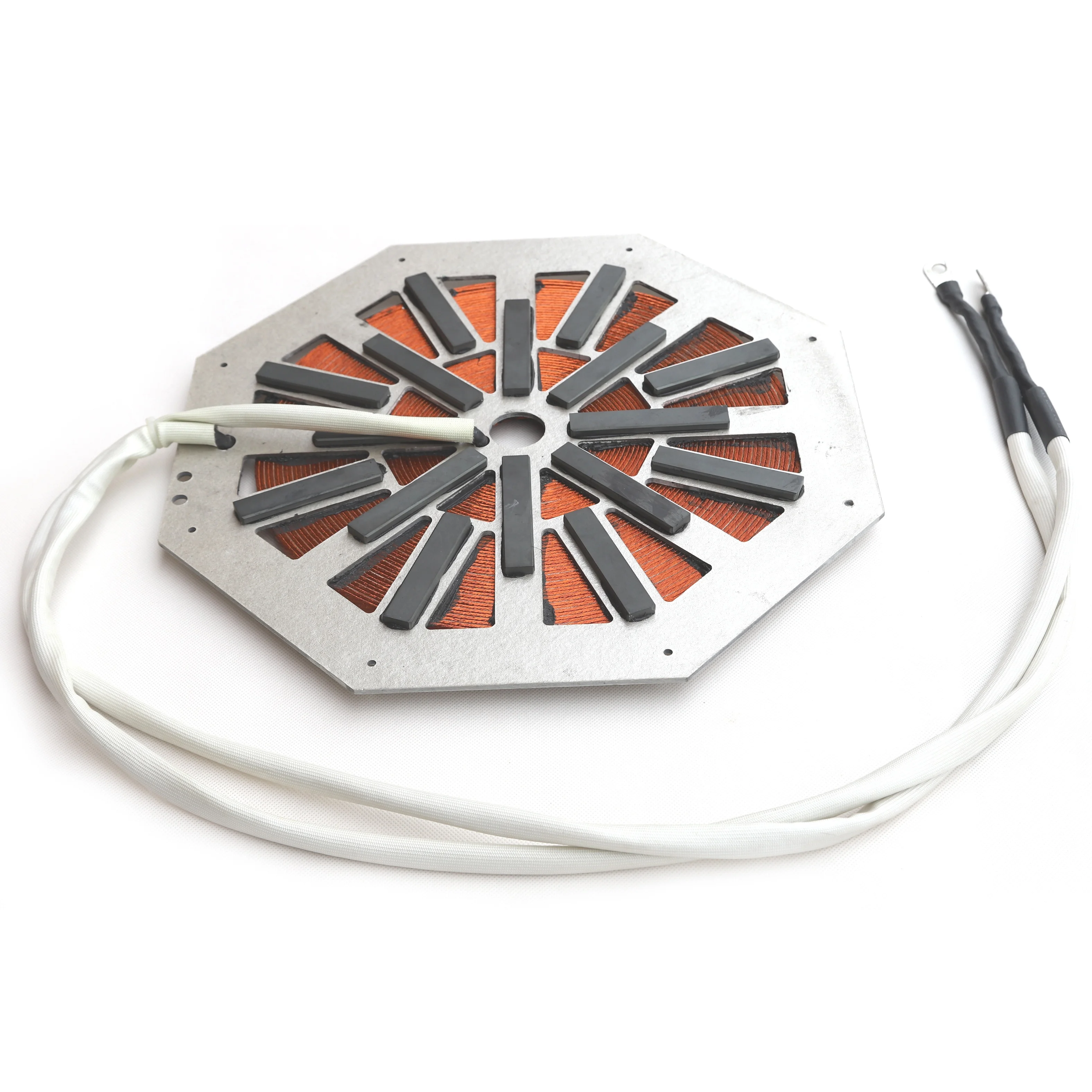 Good price customized Commercial induction heating parts 10KW flat Copper Wire Winding induction Coil