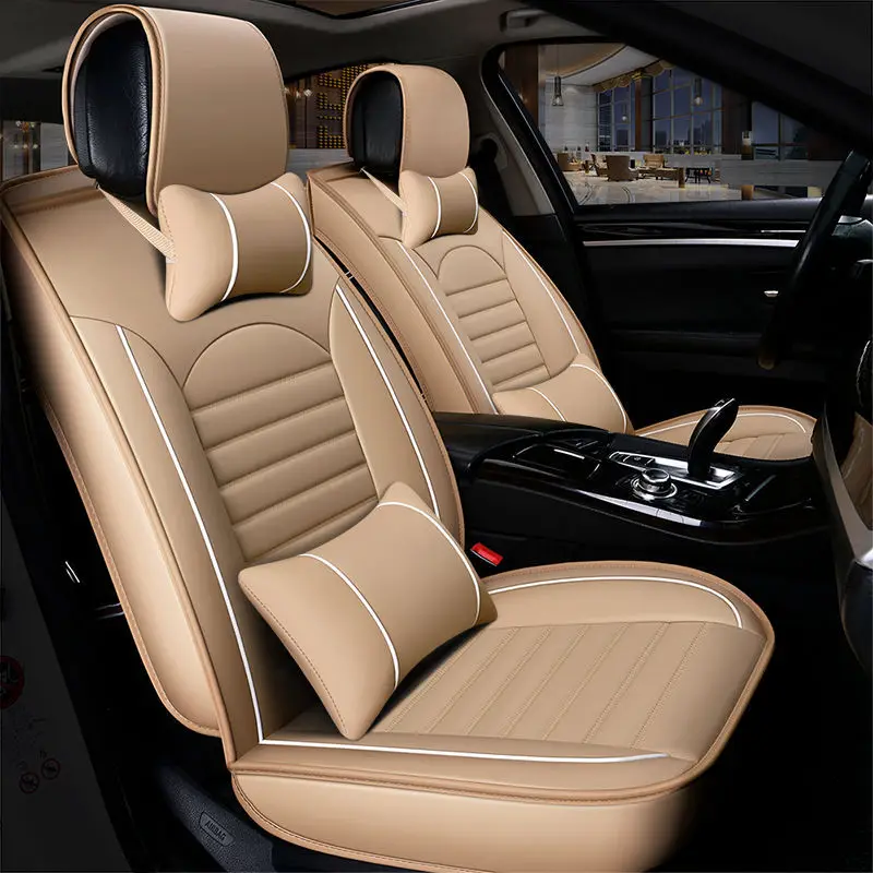 Plush leather seat cover Custom sheepskin luxury car seat cover Soft and smooth baby carriage seat cover