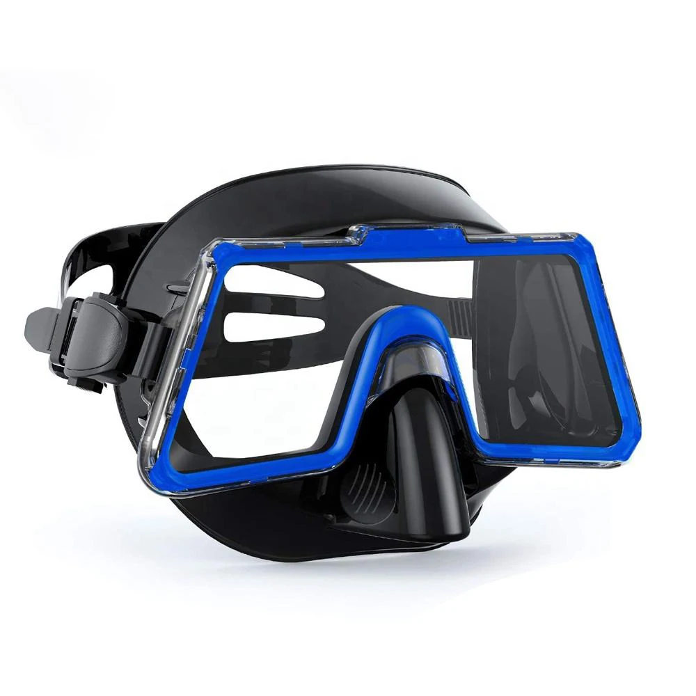 Factory Price Wholesale Universal black blue Food grade silicone Mask Diving Cressi Mask diving