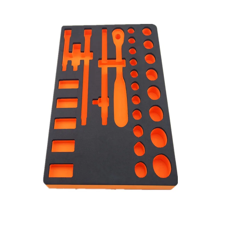 
Factory Directly Custom high density colorful EVA foam insert for tool box foam sponge 
