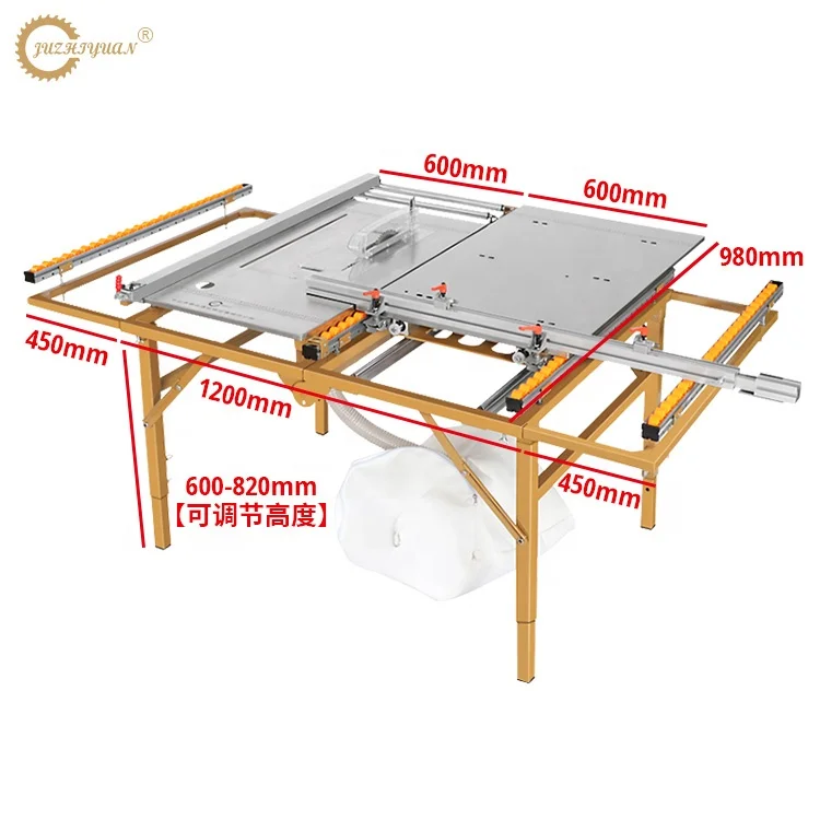 Good selling in overseas long service supplier  stainless steel  Panel Cutting Saw Machine Portable Table Saw For Woodworking