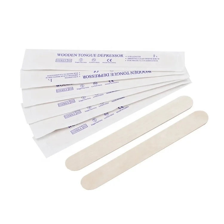
Tongue depressor individually packaged disposable tongue depressor for oral examination for adults 