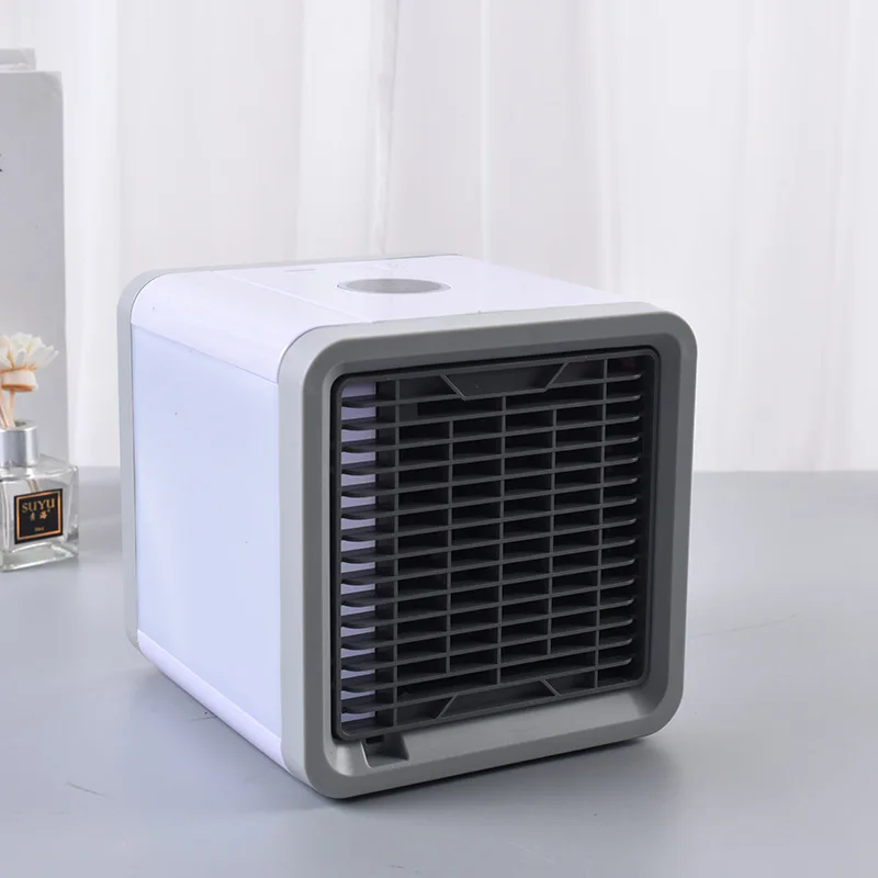 Portable Ac Air Conditioner With 7 Colors LED Lights Mini Air Conditioner Cooling Cooler For Home Use