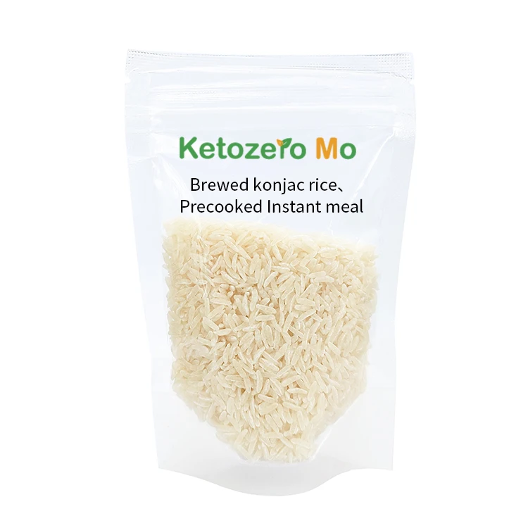 Ketozero Mo Keto Foods, Самонагревающиеся, 10 минут, быстрый, легкий удобный Конжак, высушенный рис, 1 кг