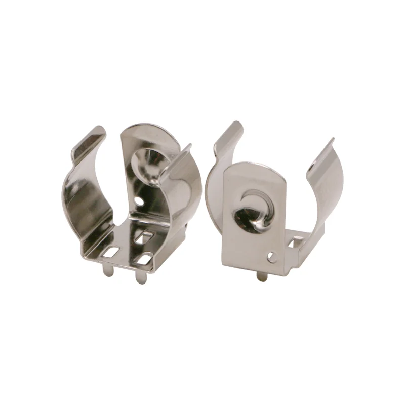 Processing Keystone Shrapnel Metal Electronic Spring Contact Battery Holder Contact for 18650, CR123A, 17335 Battery Clip
