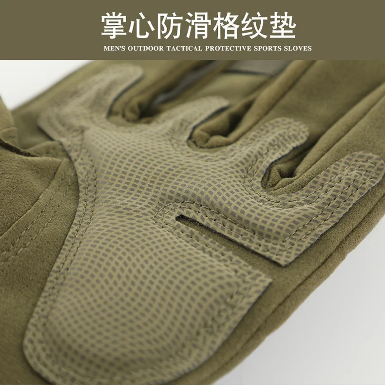 Wholesale Full Finger Hunting Gloves Outdoor Sports Cycling Tactical Gear Shooting Tactical Combat Gloves
