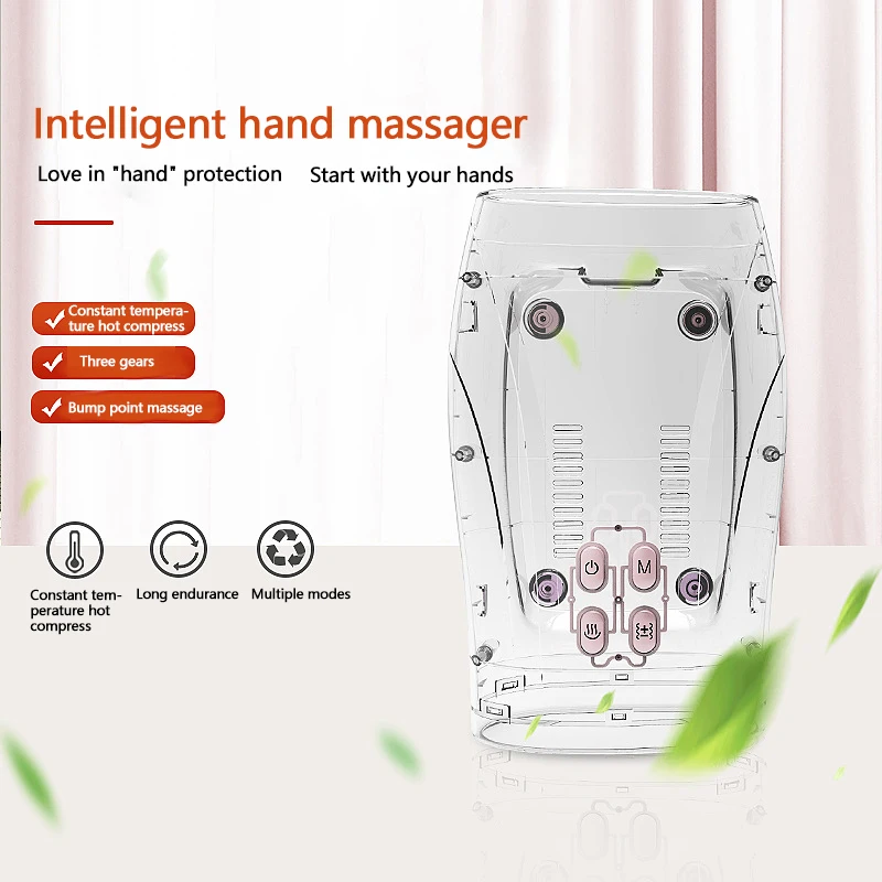 2022 hand massager mechanical intelligent massage tapping rechargeable hand wireless hand massager