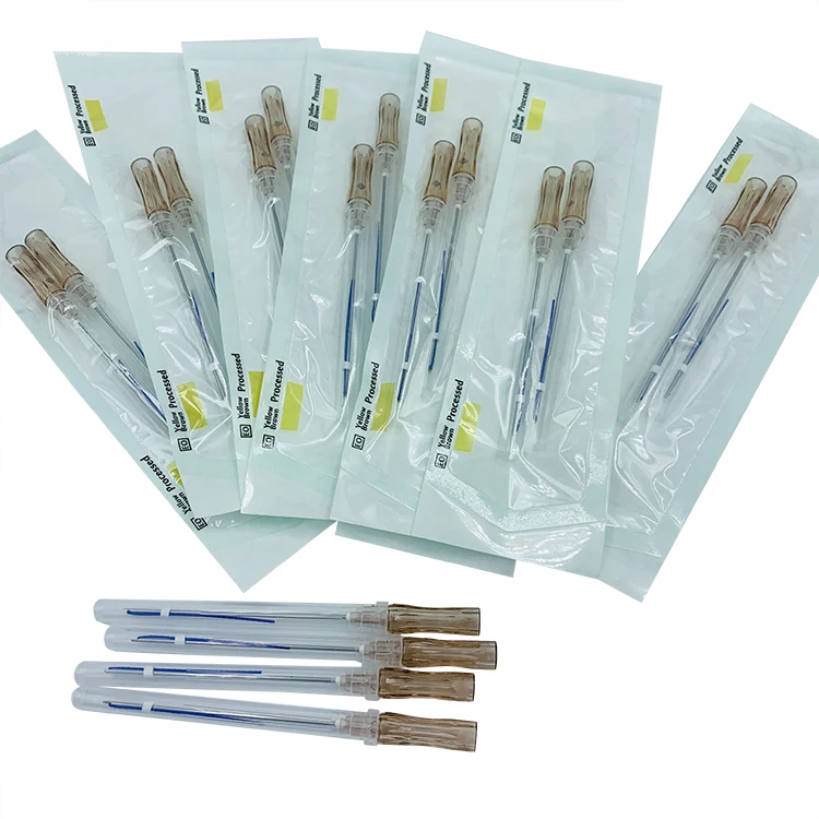 Корейская 3D-Нить Cog PDO для красоты лица с двойной иглой, сертификация CE ISO, для подтяжки глаз