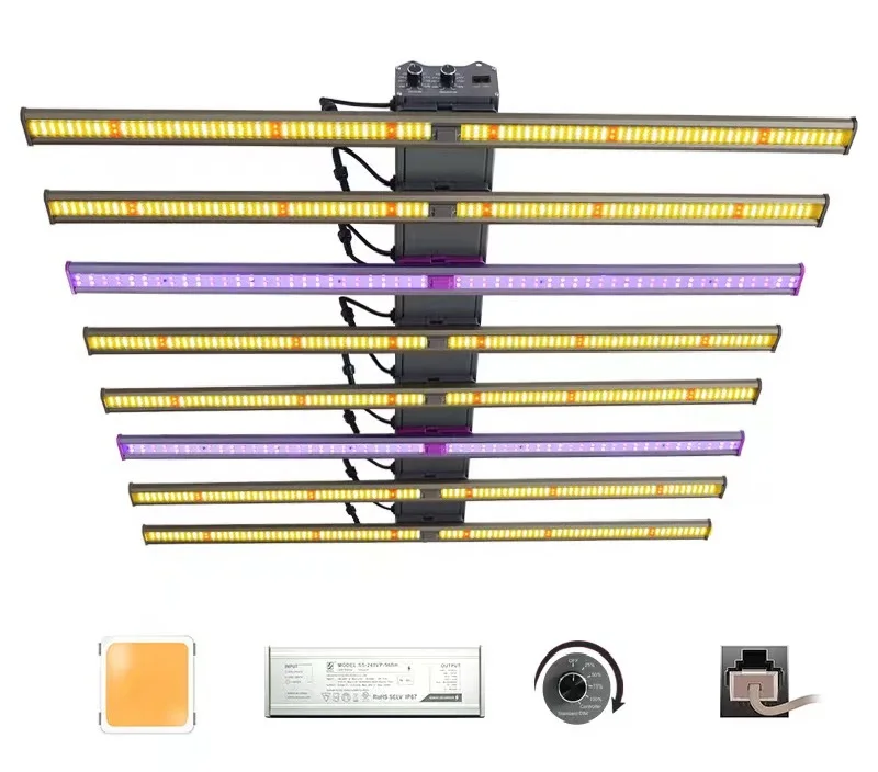 Крытый Парниковый Сад лекарственное растение Samsung Lm301B полосы 640W 800W Замена HPS 1000 Вт светодиодные лампы для роста растений